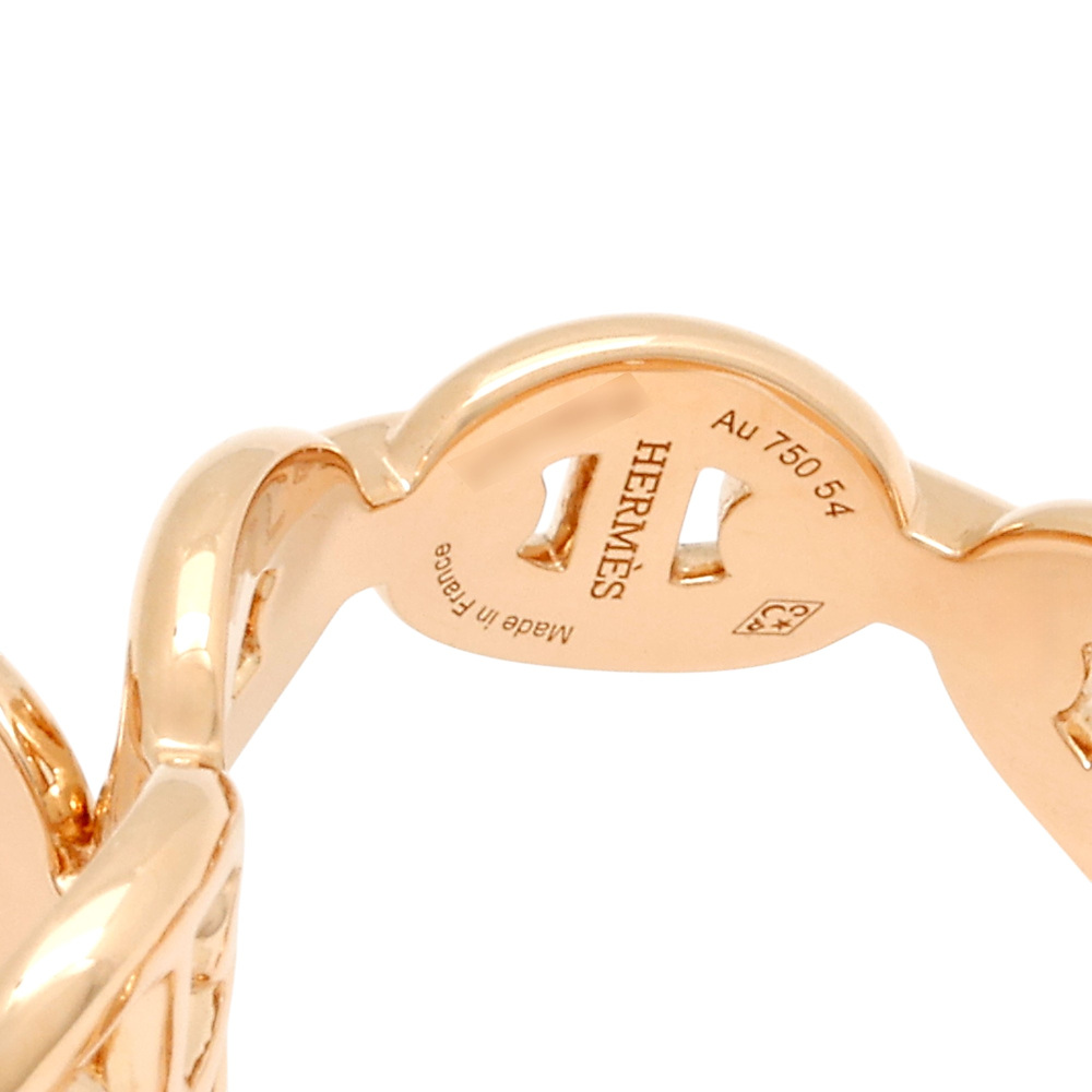 中古] エルメス シェーヌダンクル アンシェネ ダブル リング H221611B