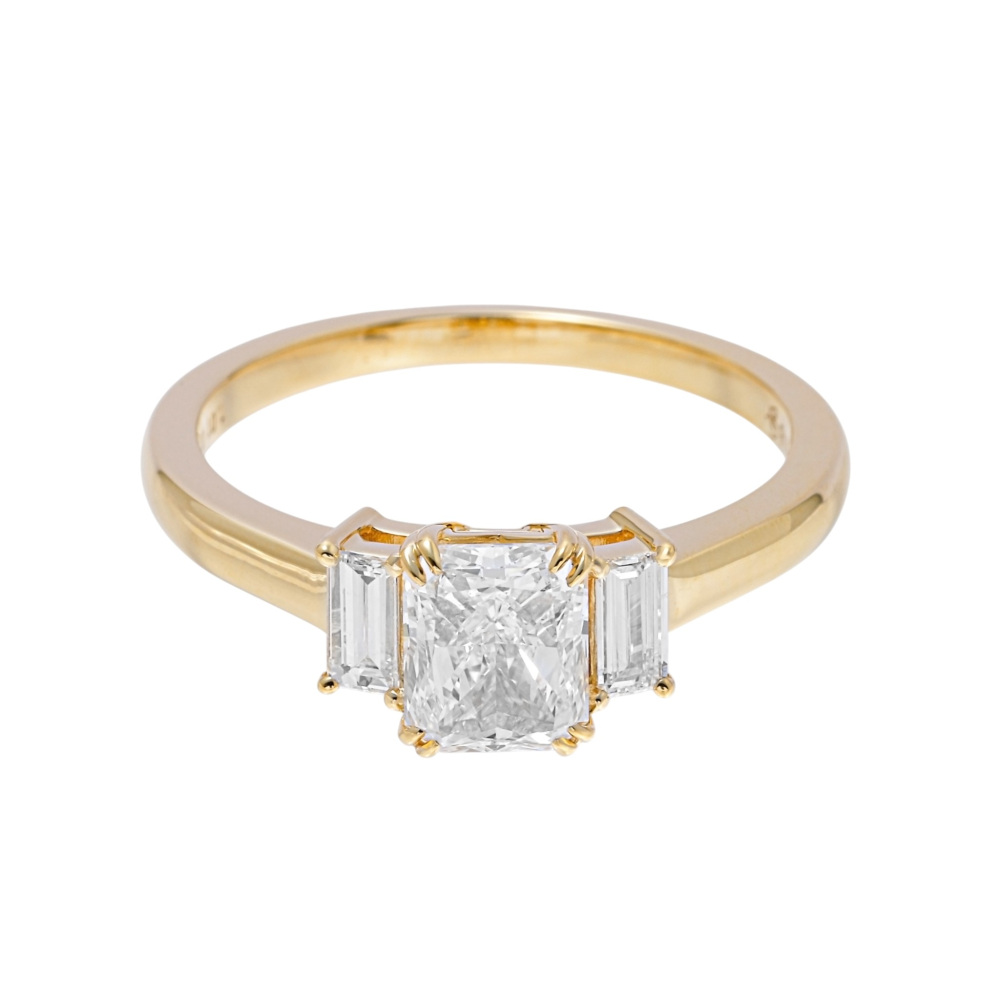 K18イエローゴールド ダイヤモンド リング J427265 | ユキザキセレクト