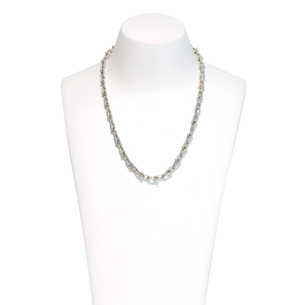 新品] ティファニー ハードウェア スモール リンク ネックレス