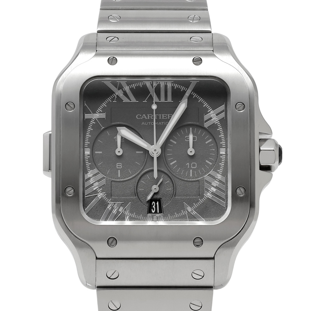 中古] カルティエ サントス クロノグラフ 日本限定220本 WSSA0078