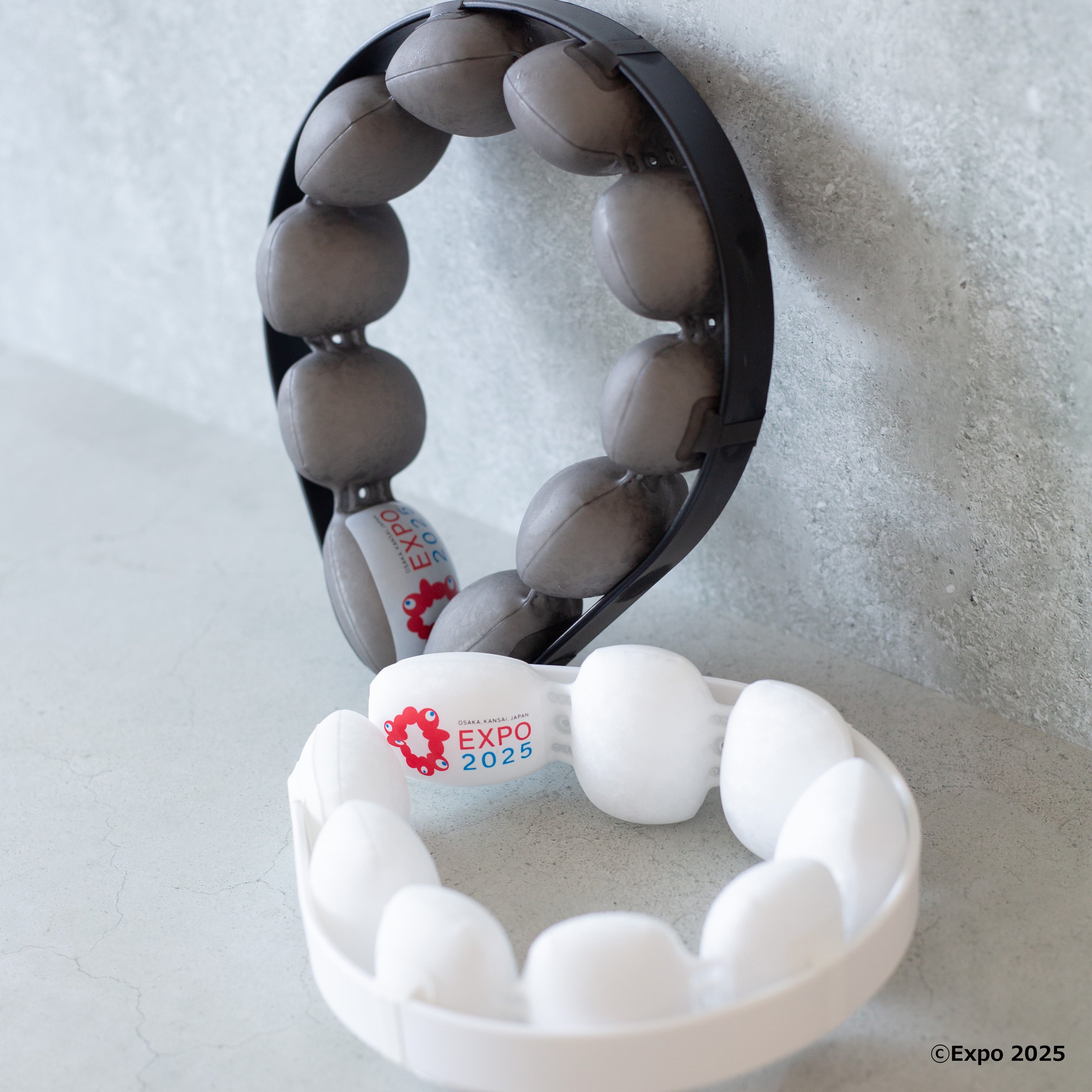 EXPO2025 公式ロゴ SUO 18°ICE OVAL RING 1 | SUO