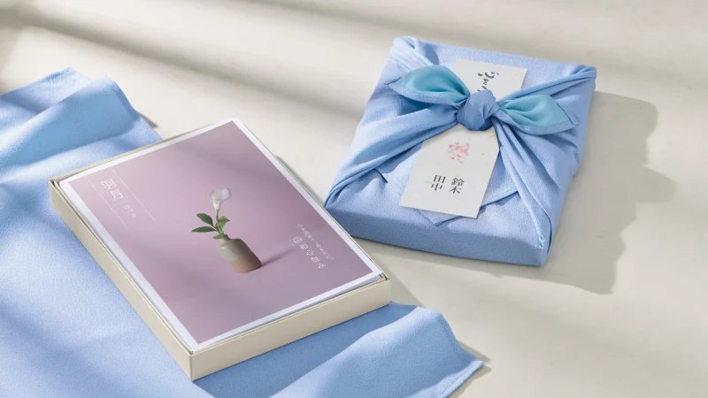 内祝い専用ハンディセレクト プラチナ】 2品 4,800円コース（プラチナ