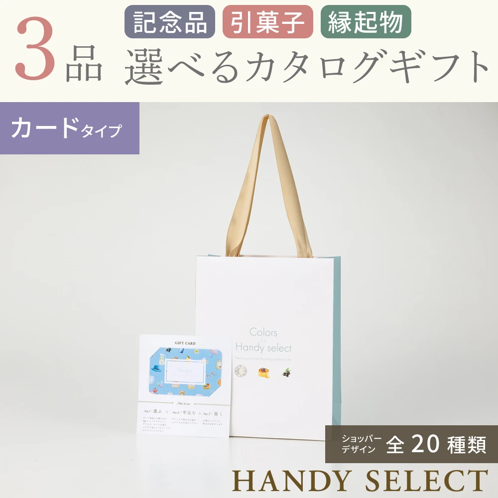 ハンディセレクト】 3品 22,800円コース・冊子タイプ(（未選択