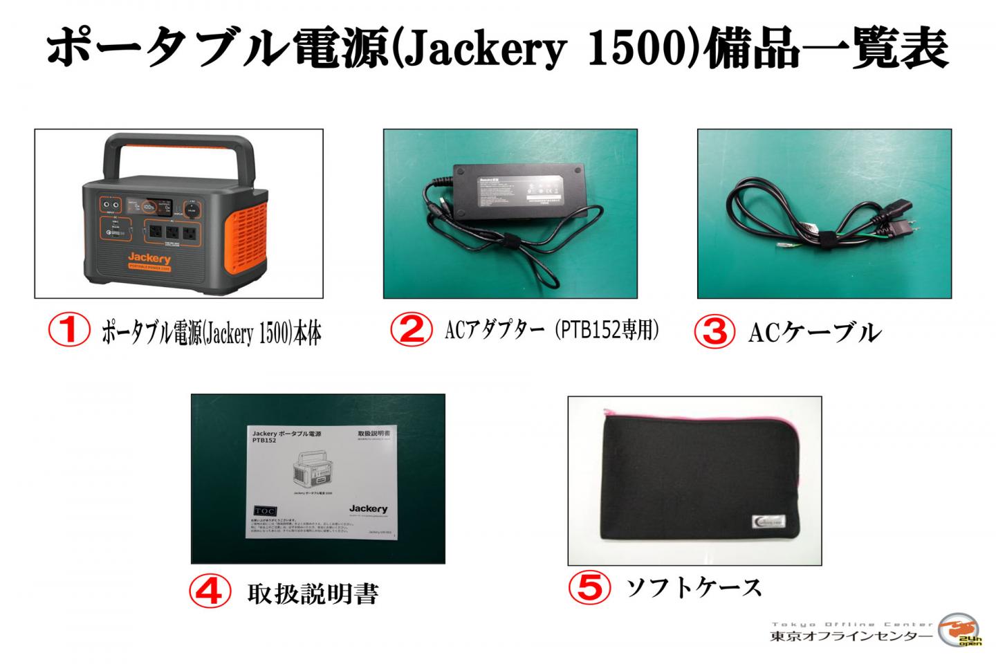 ポータブル電源(Jackery 1500)｜撮影機材レンタルからEDIT・MA作業まで