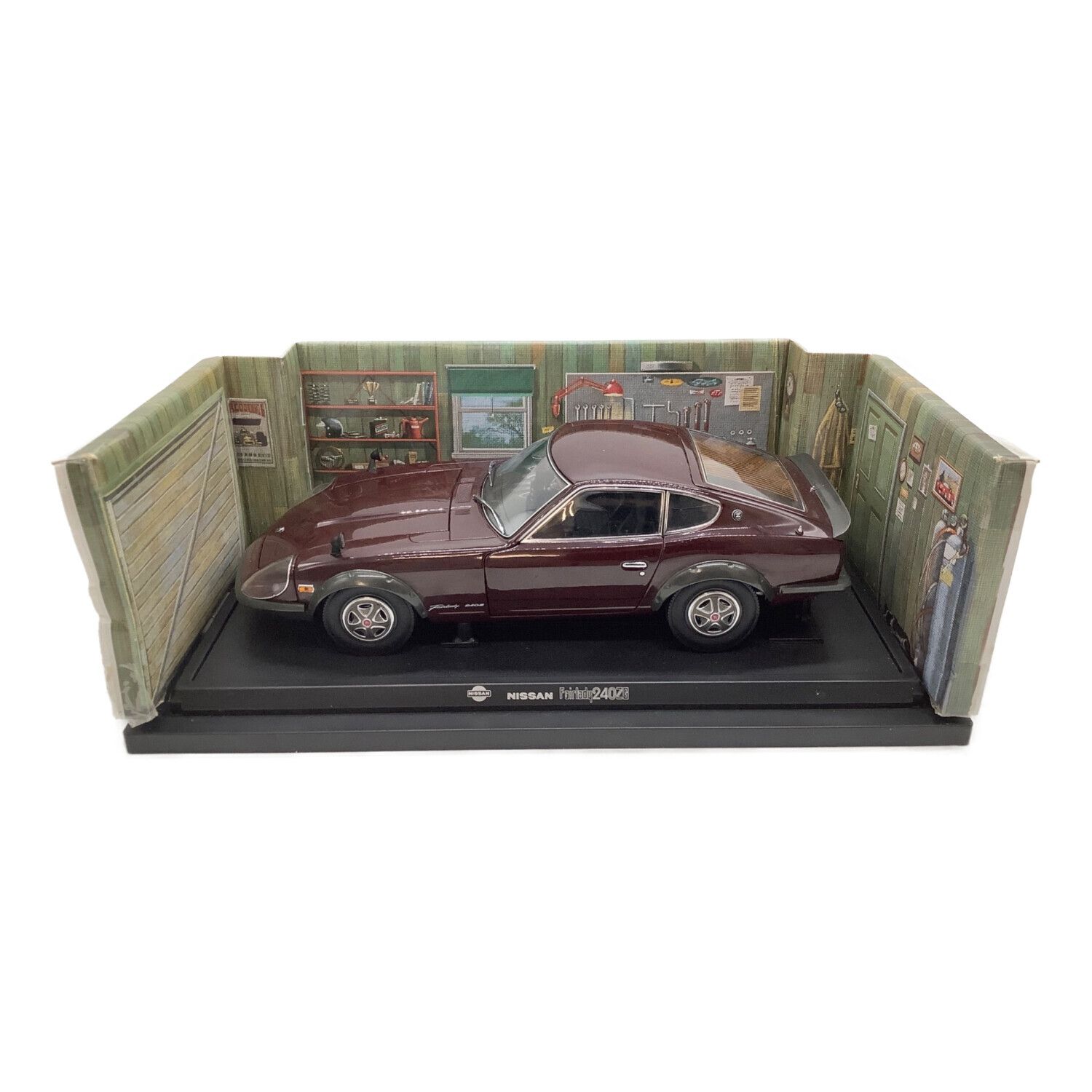 未使用 京商 1:18 フェアレディ240Z-G マルーン 1997年 未使用 京商 1