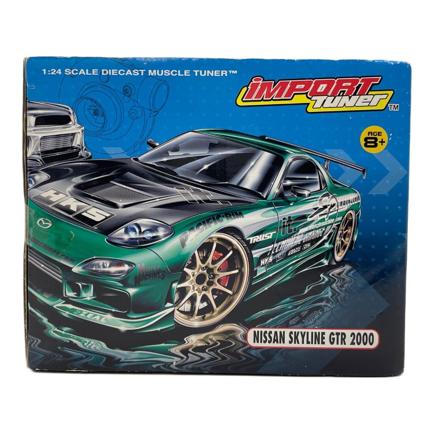 MUSCLE MACHINES ダイキャストカー 1/24 @ NISSAN SKYLINE GTR 2000