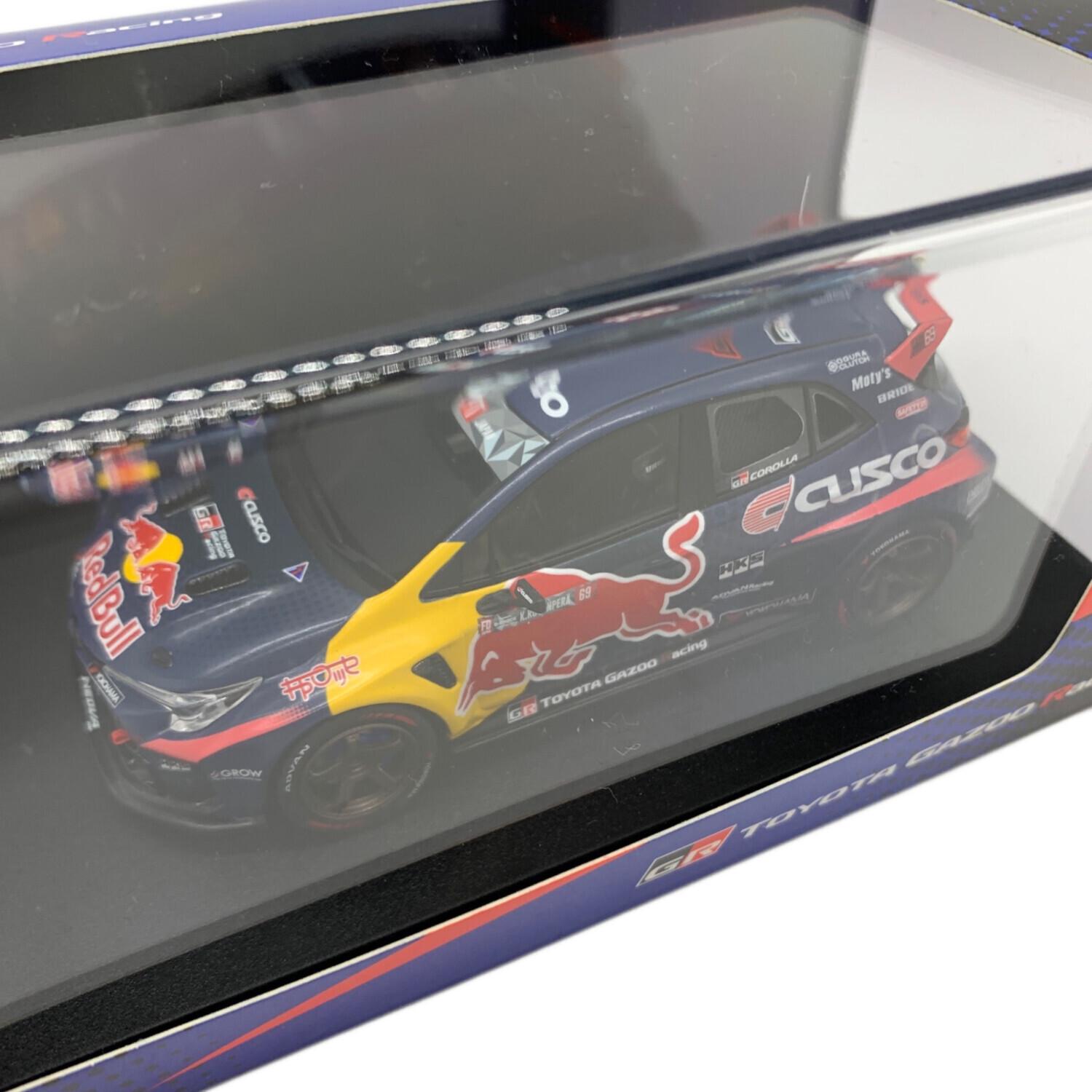 モデルカー 1/43サイズ Red Bull GR COROLLA 2024 TOYOTA GAZOO Racing