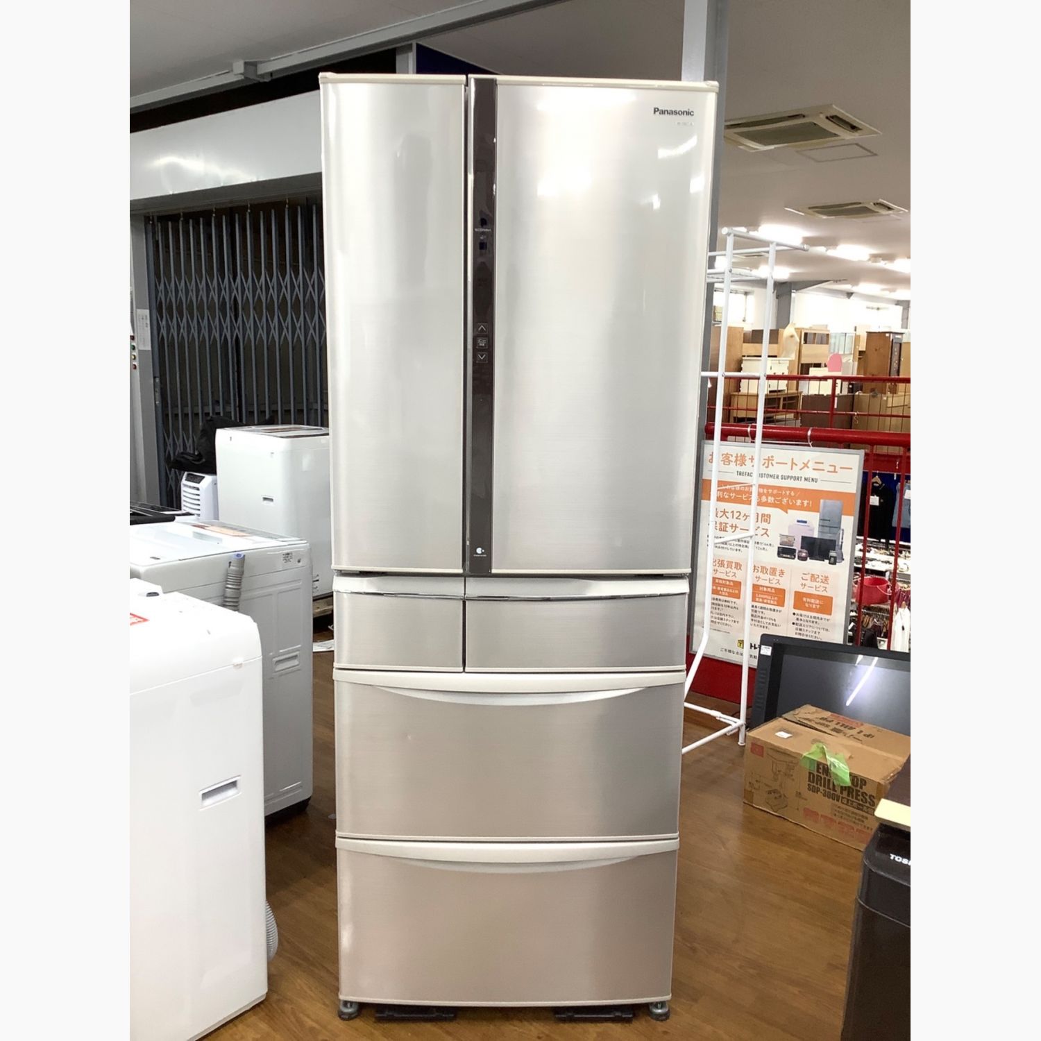 Panasonic 冷蔵庫 483L/2023年製 Panasonic 2023年483L NR-F489MEX-W
