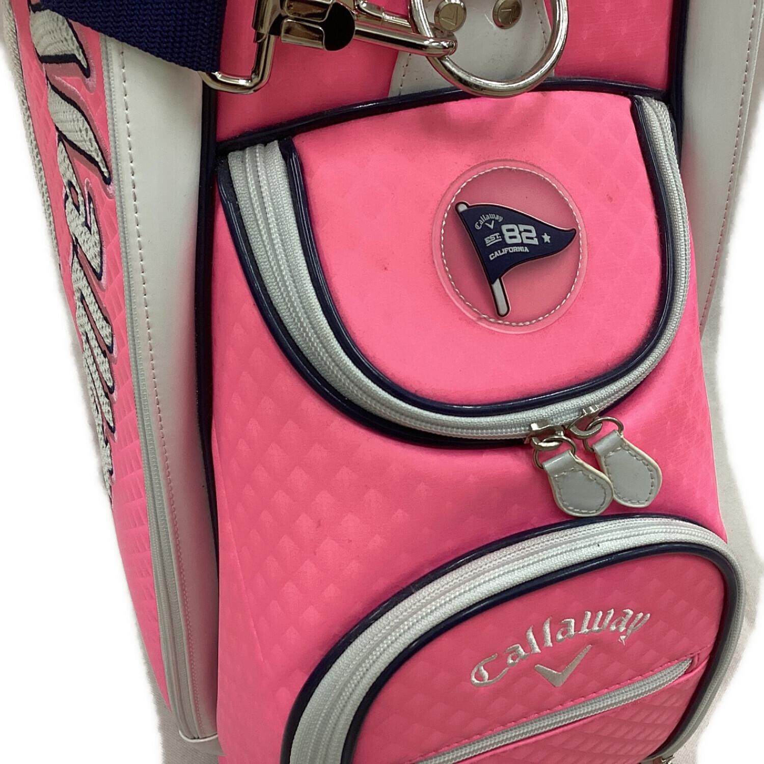 Callaway (キャロウェイ) キャディバッグ ピンク KH1803 9.0型 5