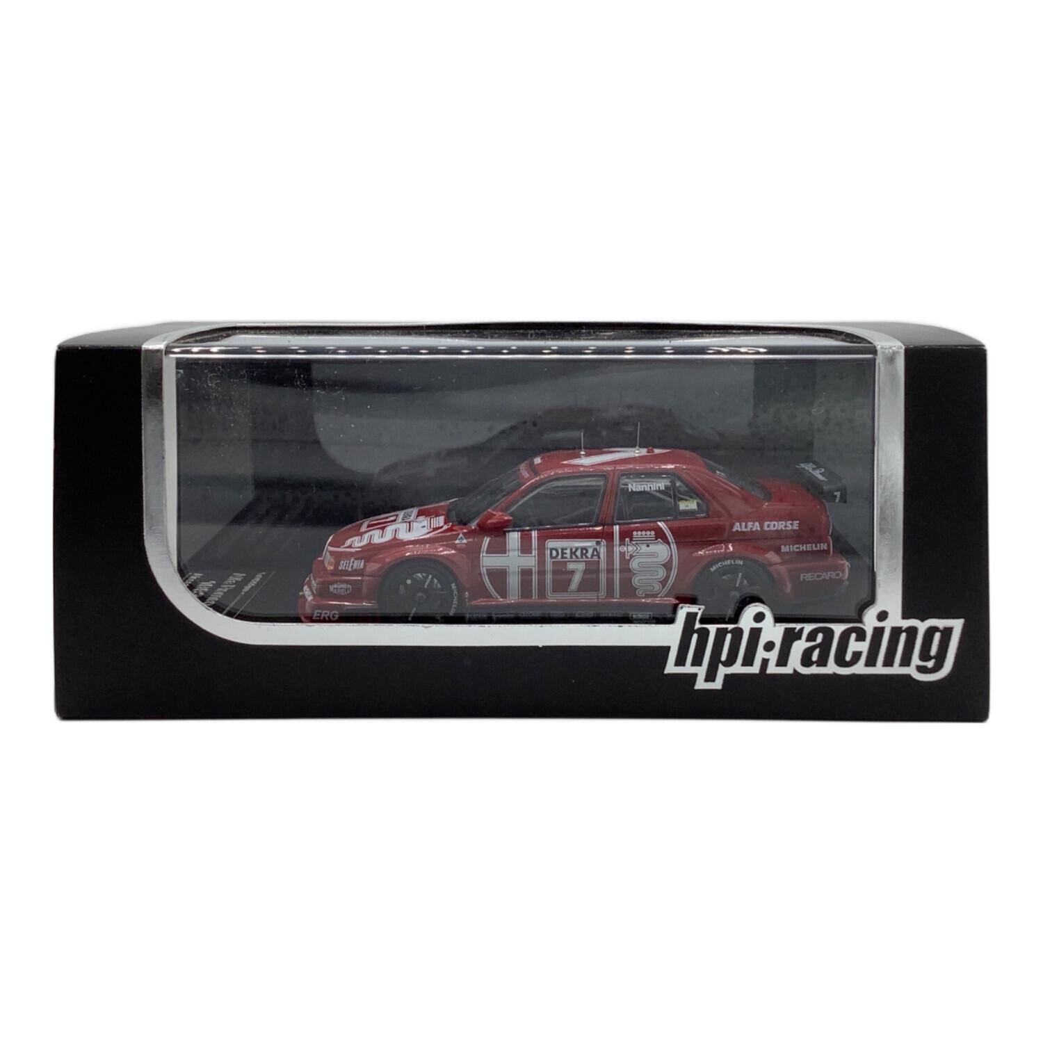 hpi.racing ダイキャストカー Alfa Romeo 155V6 TI(#7) 1993 DTM
