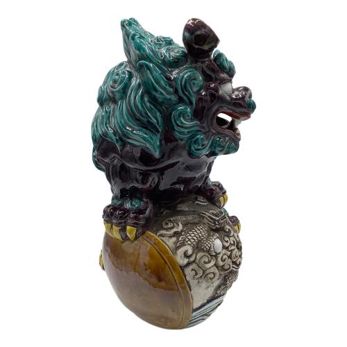 九谷焼 (クタニヤキ) 玉乗り獅子｜トレファクONLINE