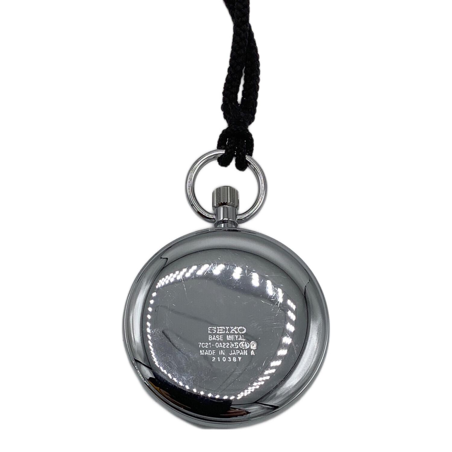 SEIKO (セイコー) 懐中時計 7C21-0A22 210387｜トレファクONLINE