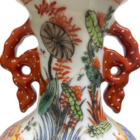 大清光緒年製 中国色絵花瓶｜トレファクONLINE