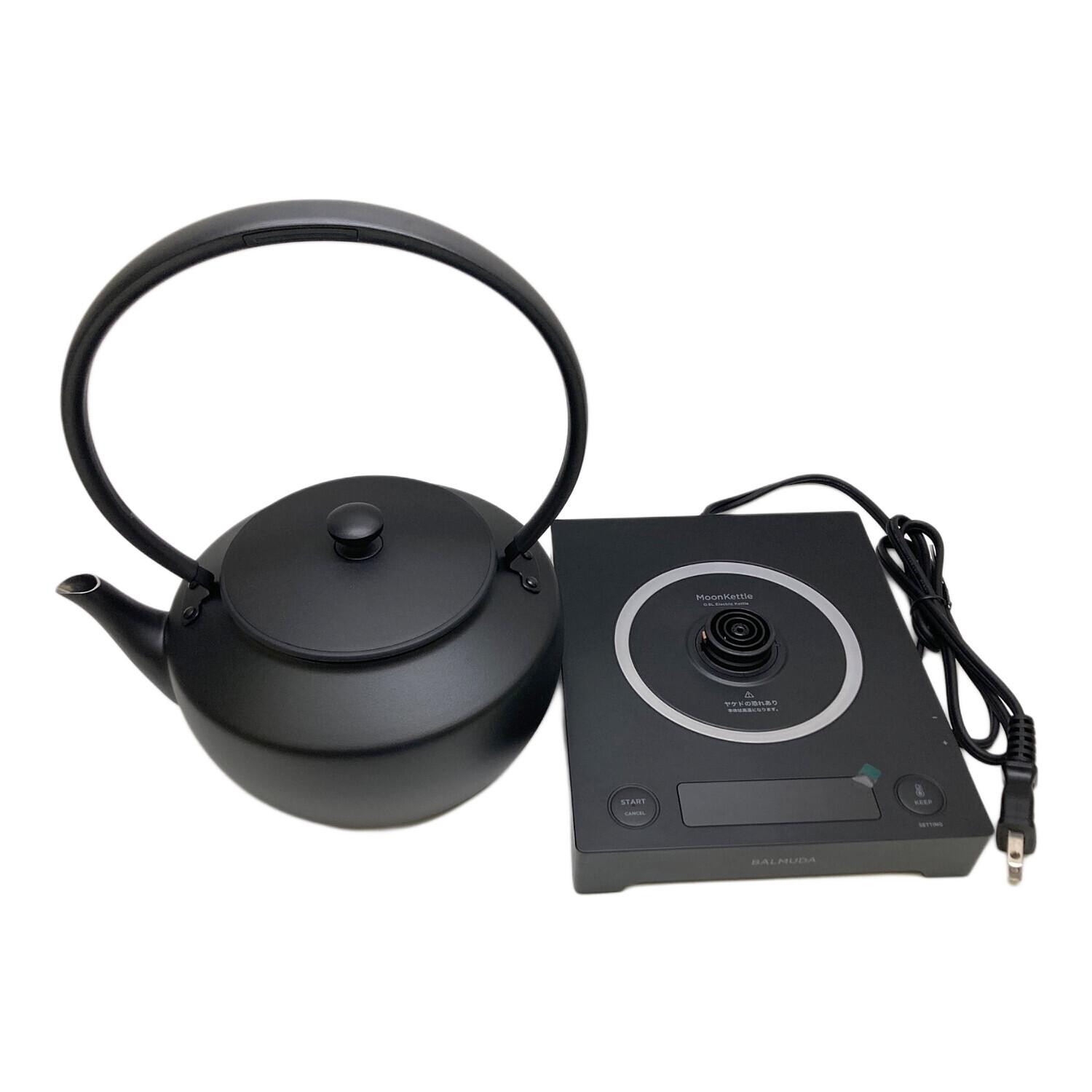 BALMUDA (バルミューダ) 電気ケトル MOON KETTLE KPT02JP-BK 程度S(未