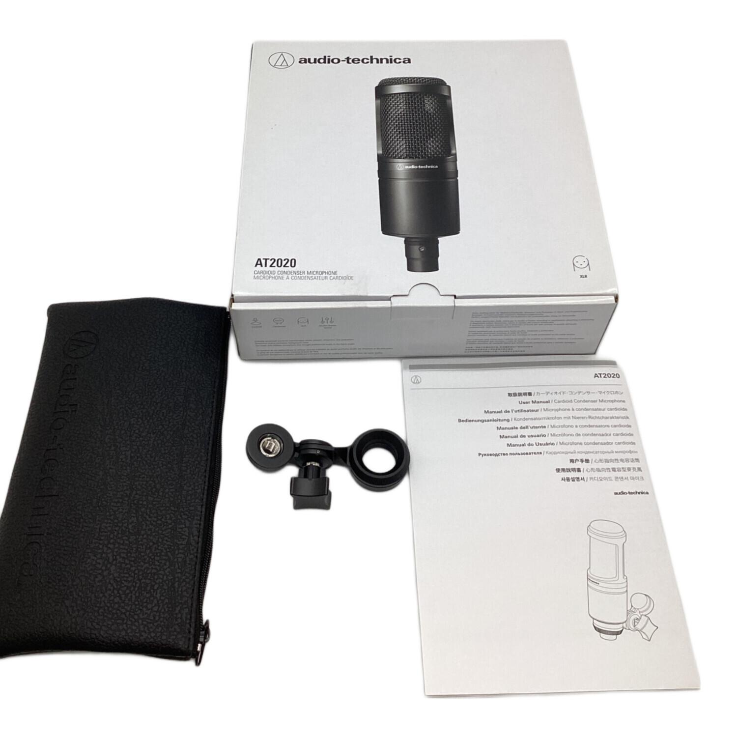 audio-technica (オーディオテクニカ) コンデンサーマイク AT2020 動作