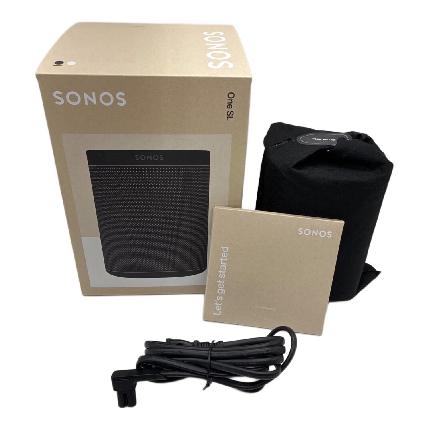 SONOS (ソノス) スマートスピーカー(AIスピーカー) ブラック One SL