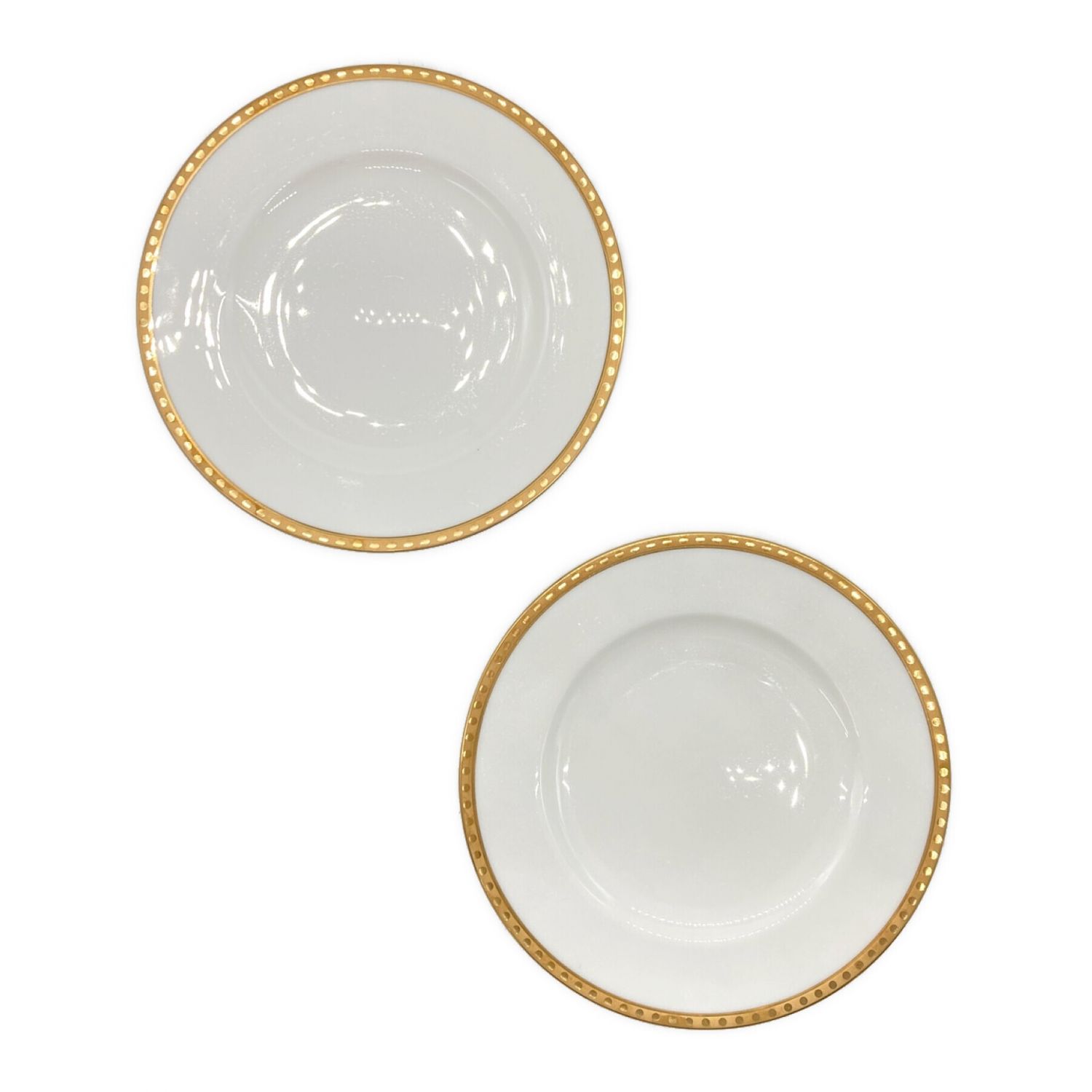 TIFFANY & Co. (ティファニー) プレートセット ゴールドバンド 2P