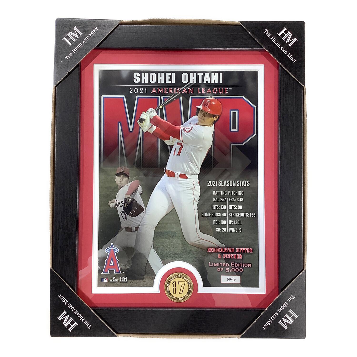 大谷翔平 2021年 アメリカンリーグ MVP獲得記念 コインフォトミント