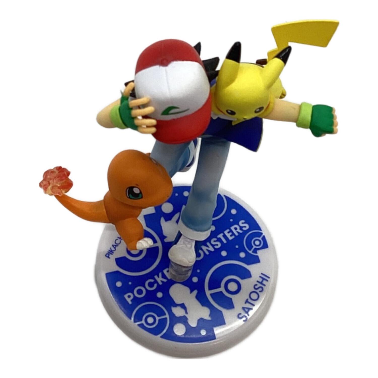 ポケモン フィギュア ヨゴレ有/本体のみ現状販売 サトシ&ピカチュウ