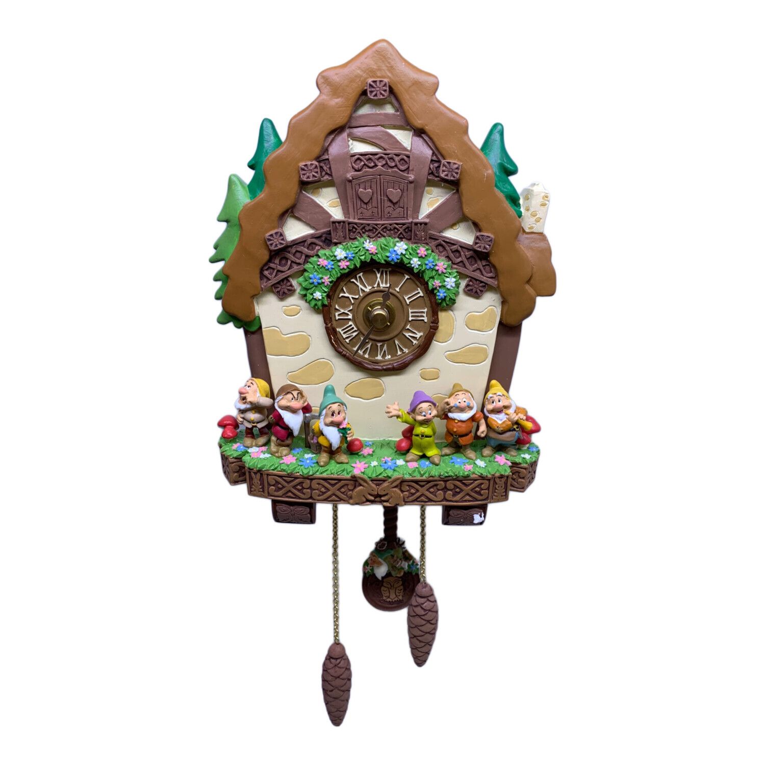 Disney STORE (ディズニーストア) 白雪姫と七人の小人 掛時計 Disney