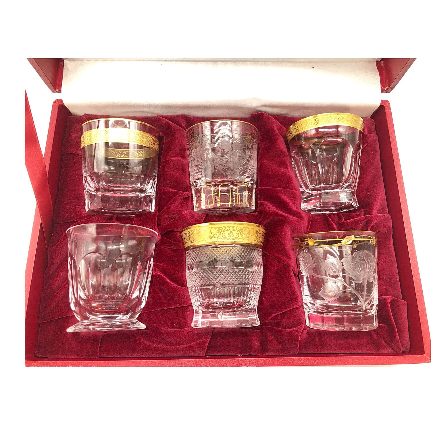 Moser (モーゼル) オールドグラス6種セット MO-92 6Pセット 未使用品