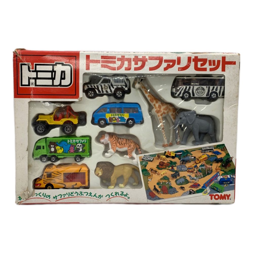 TOMY (トミー) トミカサファリセット シート・チンパンジー・チーター