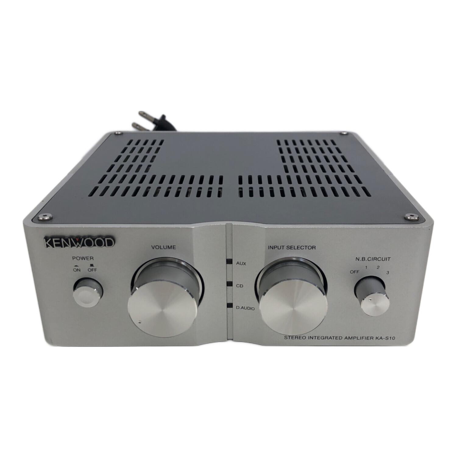KENWOOD (ケンウッド) アンプ KA-S10 通電確認のみ｜トレファクONLINE