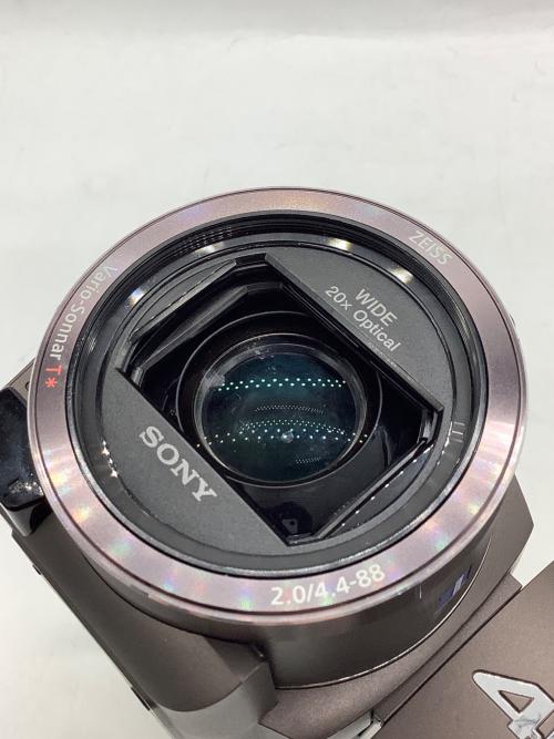 SONY デジタル4Kビデオカメラ 857万画素 内蔵メモリー (64GB) SDカード