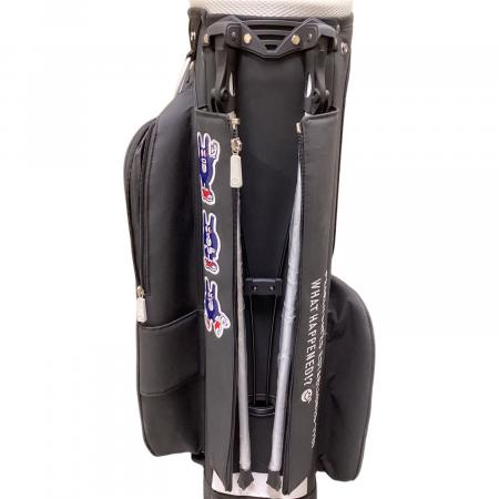 PEARLY GATES (パーリーゲイツ) キャディバッグ ブラック×ホワイト