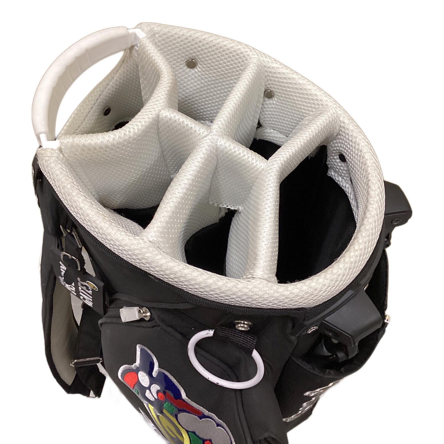 PEARLY GATES (パーリーゲイツ) キャディバッグ ブラック×ホワイト