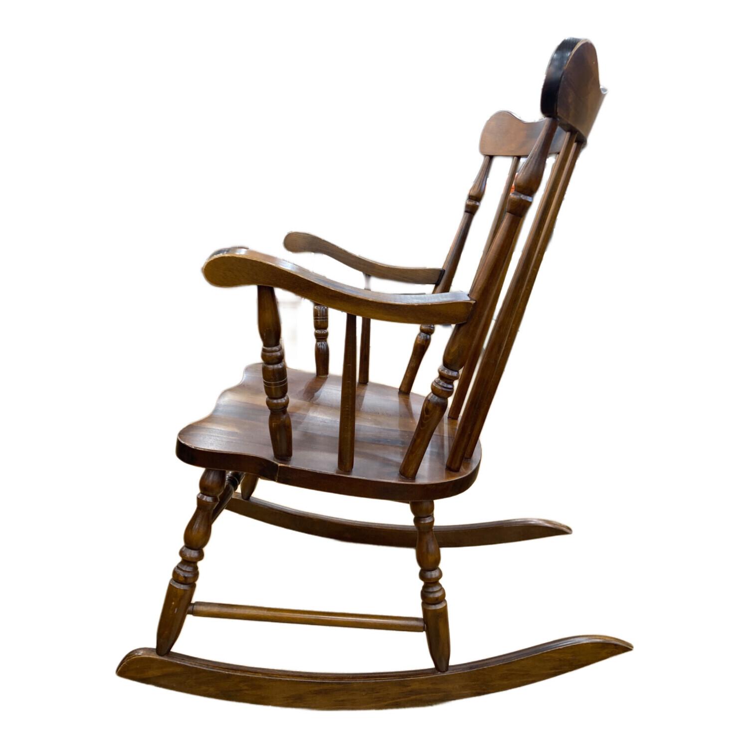 飛騨の家具 (ヒダノカグ) ロッキングチェアー ブラウン｜トレファクONLINE