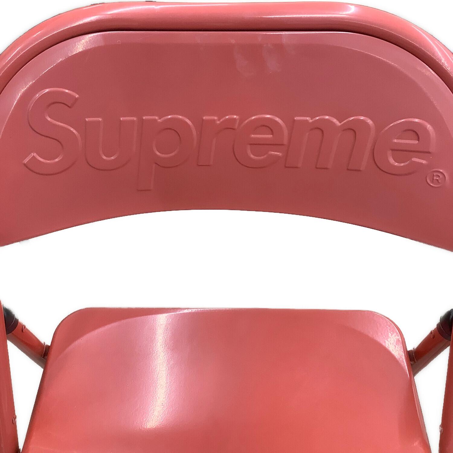 SUPREME (シュプリーム) メタルフォールディングチェア 20FW レッド