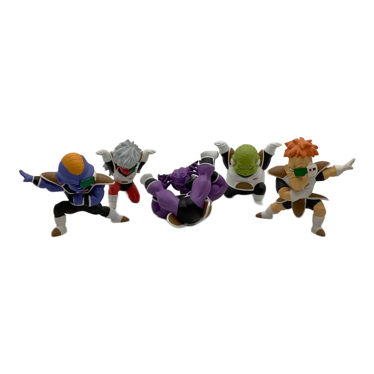 ドラゴンボール フィギュアセット ギニュー特戦隊5体 ワールド