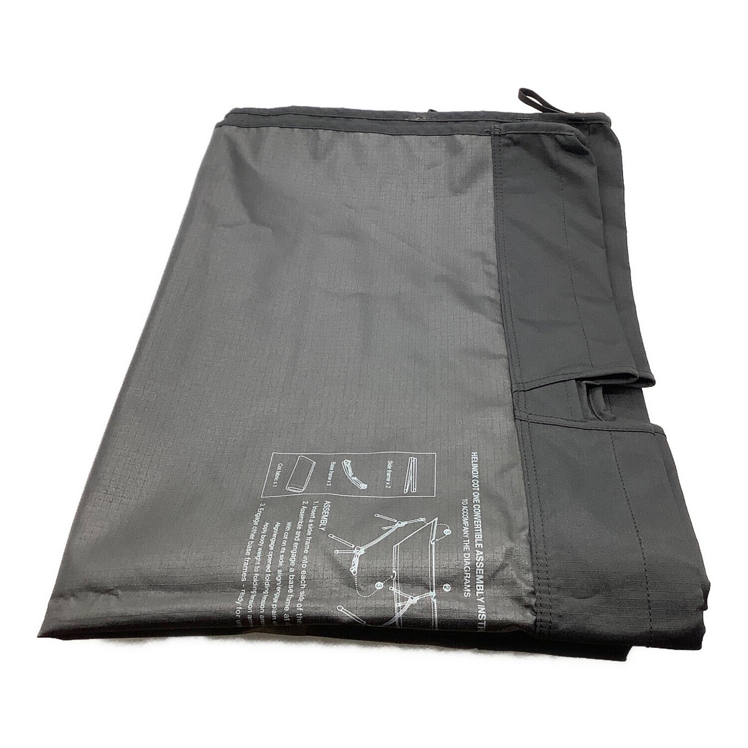 Helinox (ヘリノックス) コット ブラック コットワン コンバーチブル