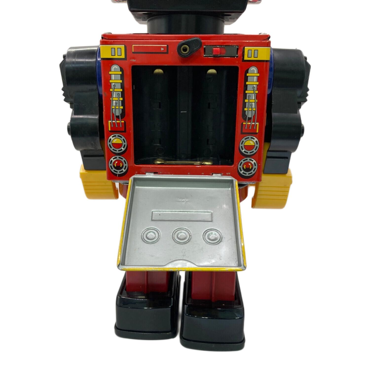 堀川玩具 (ホリカワガング) ブリキロボット ジャンボ火星大王 ※通電