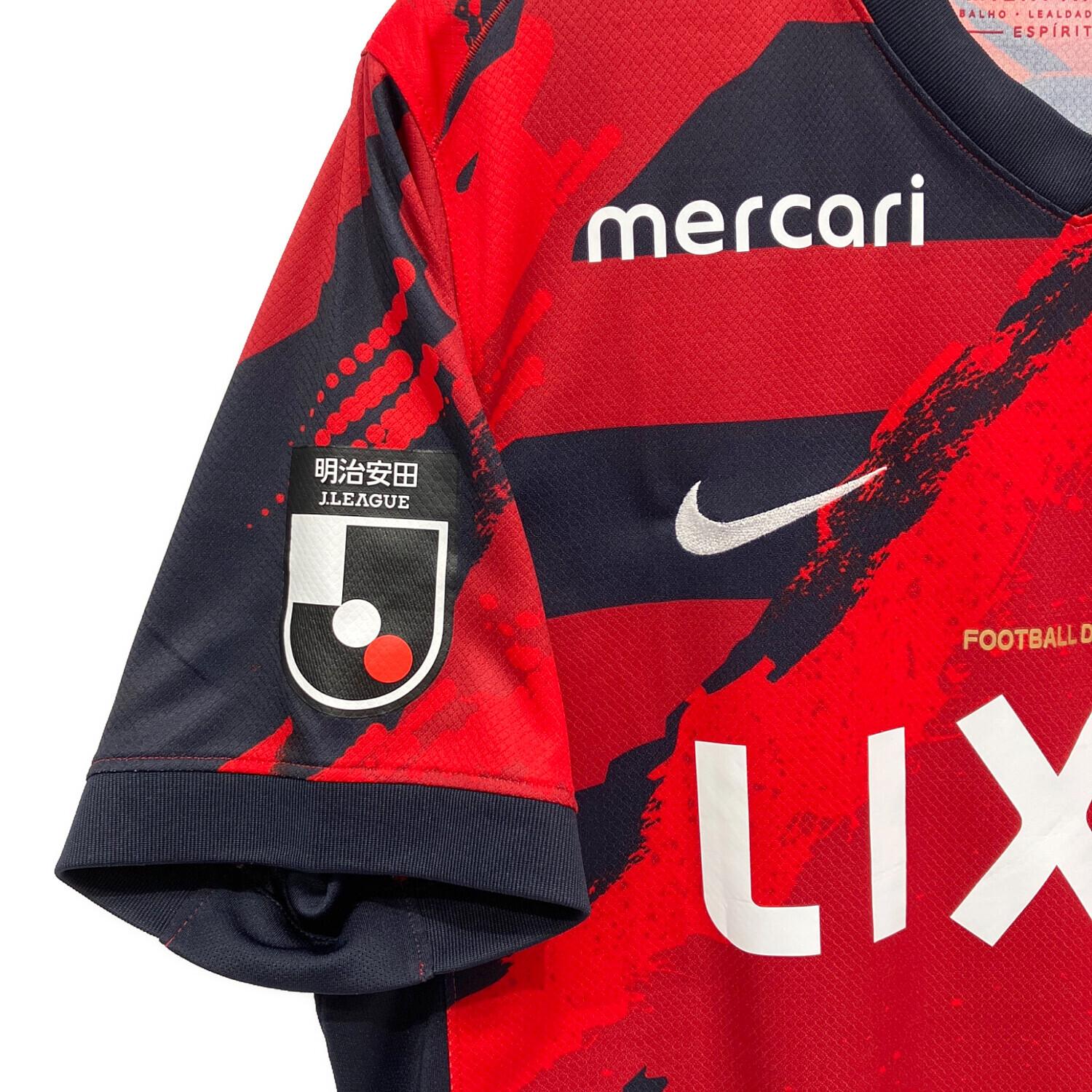 NIKE (ナイキ) サッカーユニフォーム メンズ SIZE XL レッド×ネイビー