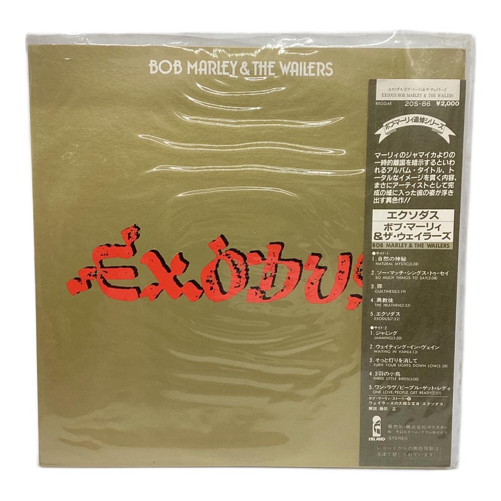 ボブ・マーリィ＆ザ・ウェイラーズ LP (EXODUS) エクソダス 国内盤 A-1