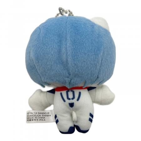 HELLO KITTY（ハローキティ）綾波レイ マスコット エヴァンゲリオン