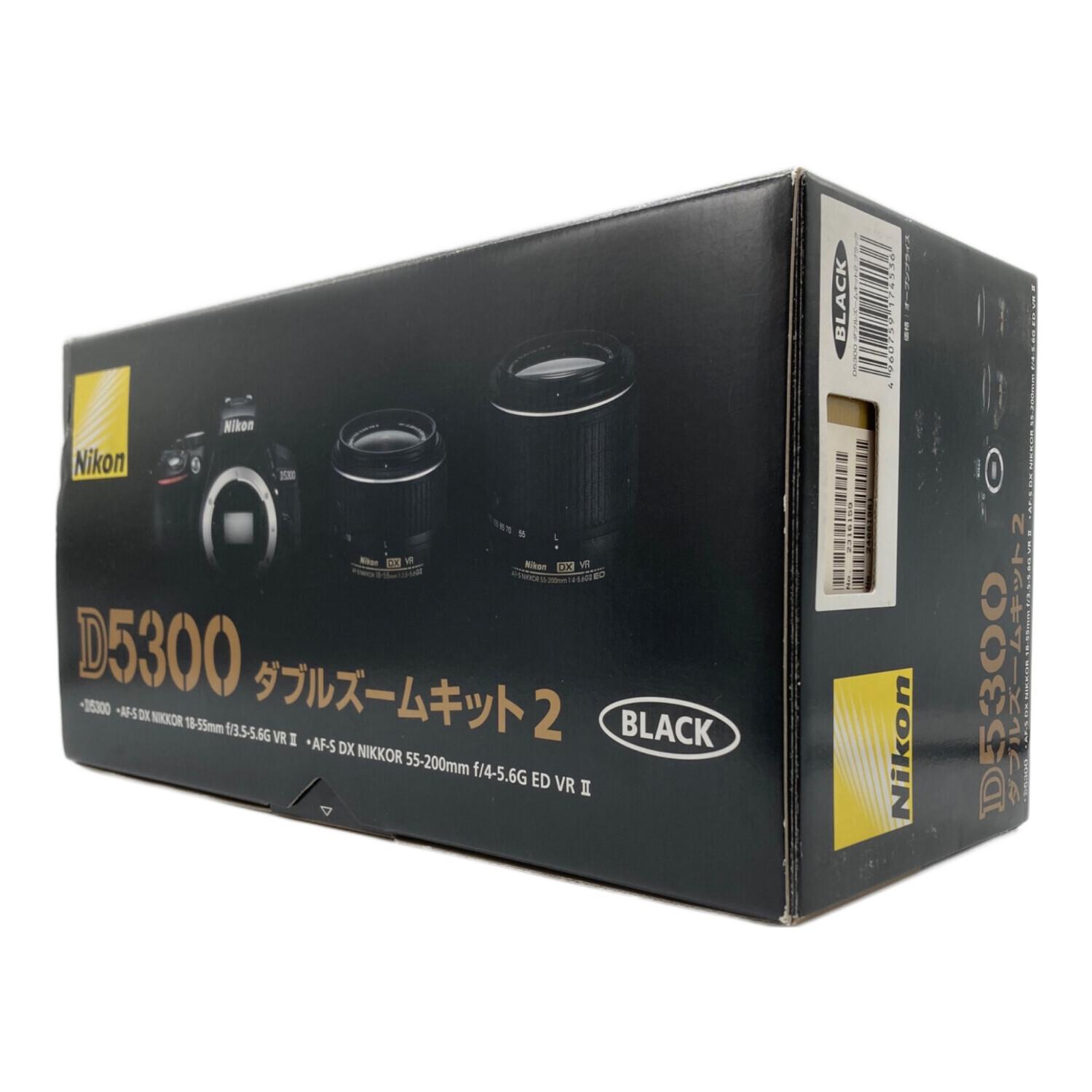 Nikon (ニコン) 一眼レフ D5300 2478万画素 APS-C 23.5mm×15.6mm CMOS