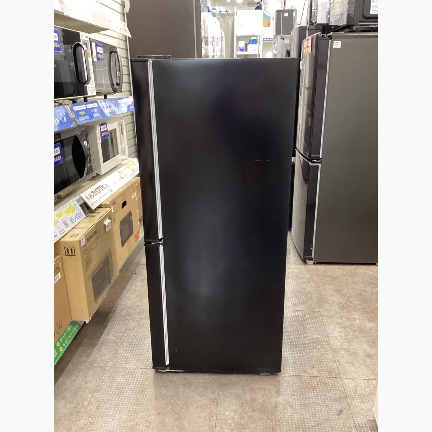 関東送料無料 設置対応 2022 ニトリ 2ドア 106L NTR-106BK NO.946