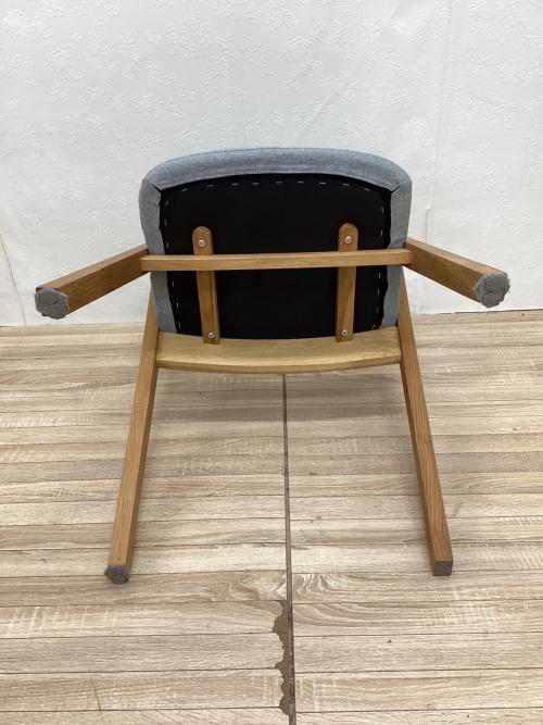 UNICO (ウニコ) ダイニングチェアー ナチュラル×グレー ELEMT