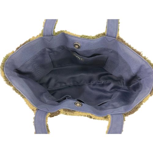 PEARLY GATES (パーリーゲイツ) ボアカートバッグ グリーン 25周年