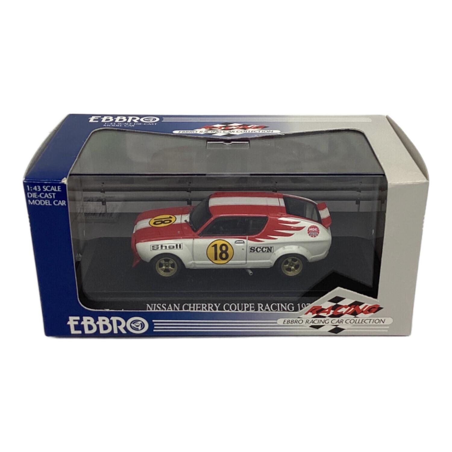 EBBRO (エブロ) ミニカー 1/43 NISSAN CHERRY COUPE TS RACING 1973