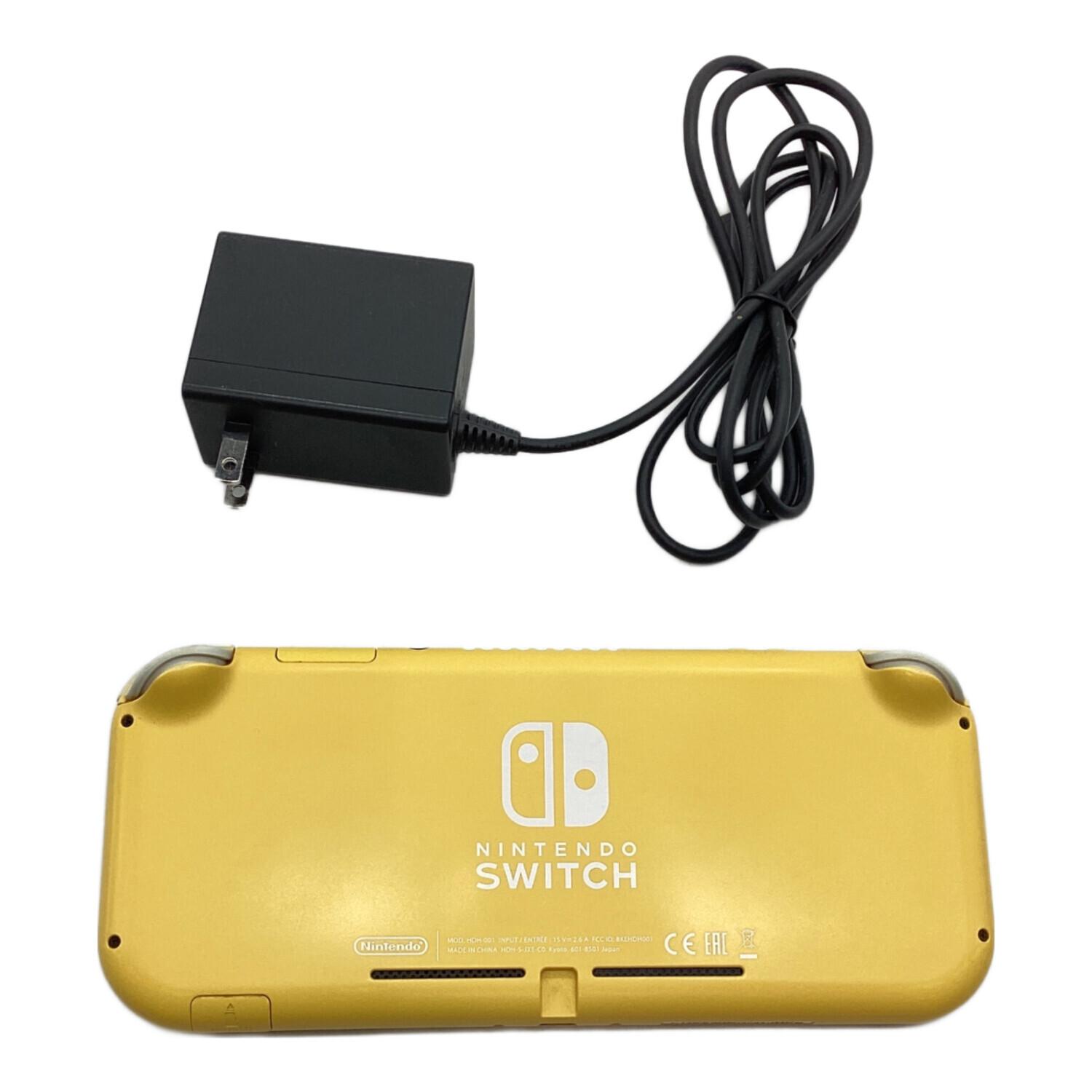 Nintendo Switch Lite イエロー 本体 ACアダプター 箱付き Nintendo