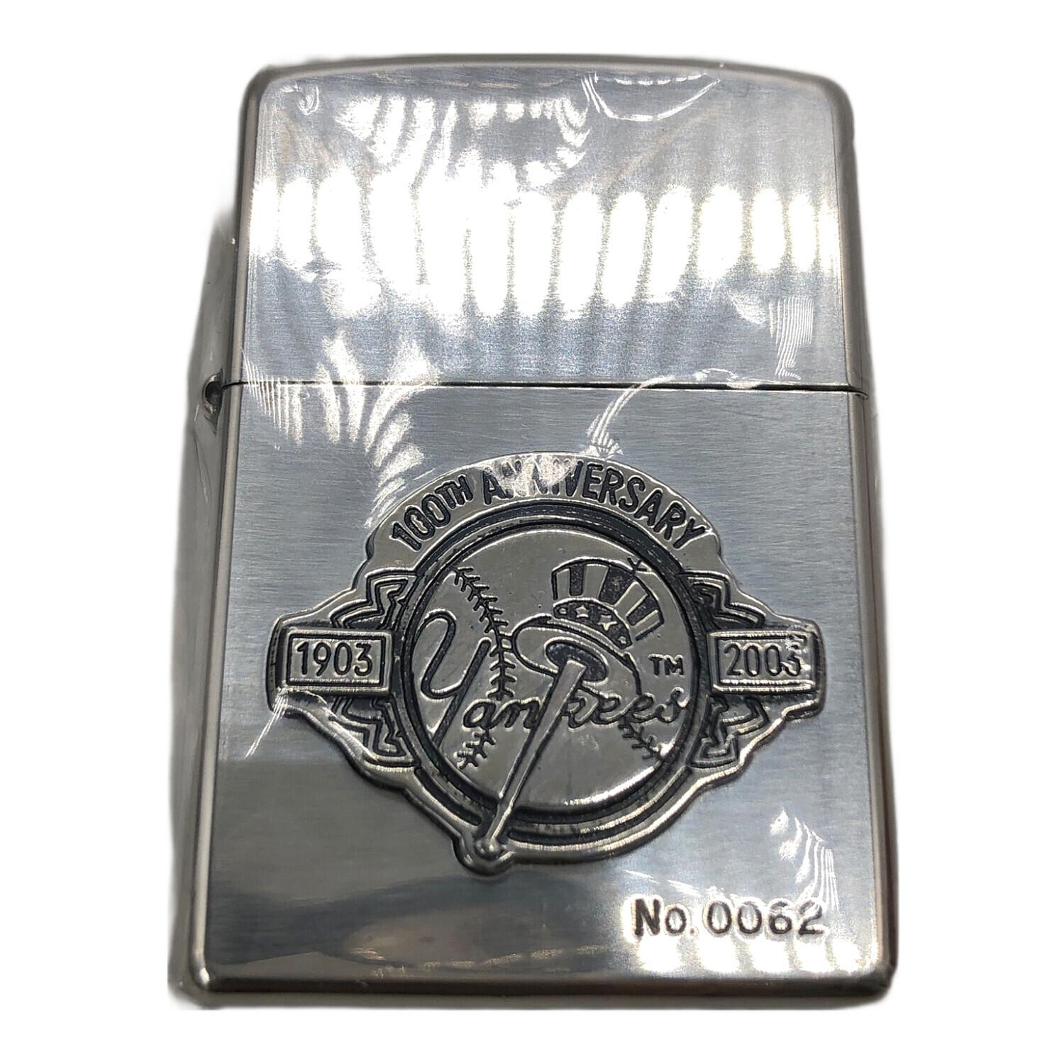 ZIPPO&ピンズセット ニューヨークヤンキース100周年記念限定品/箱付