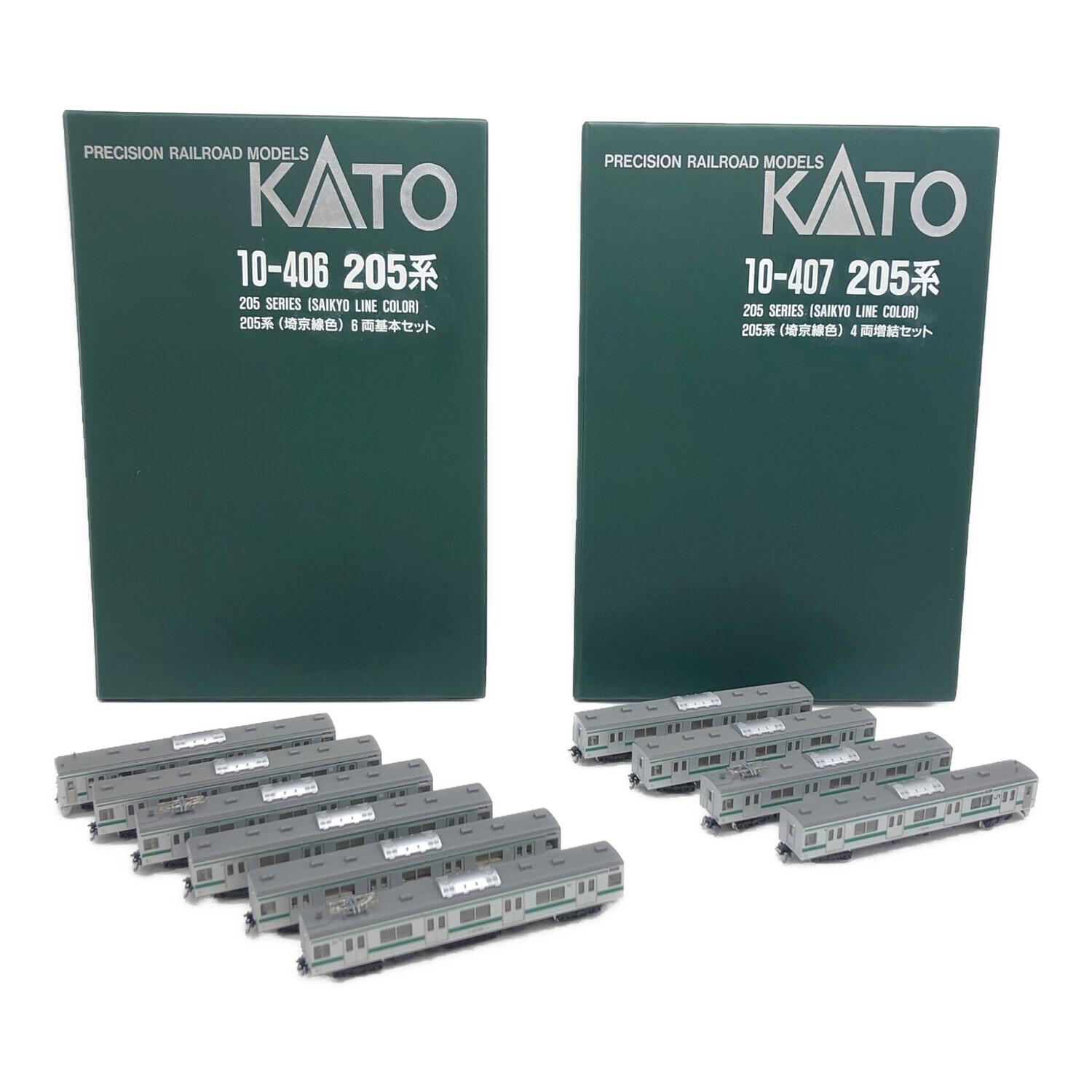 KATO (カトー) Nゲージ 10-406・407 205系 埼京線色 10両編成