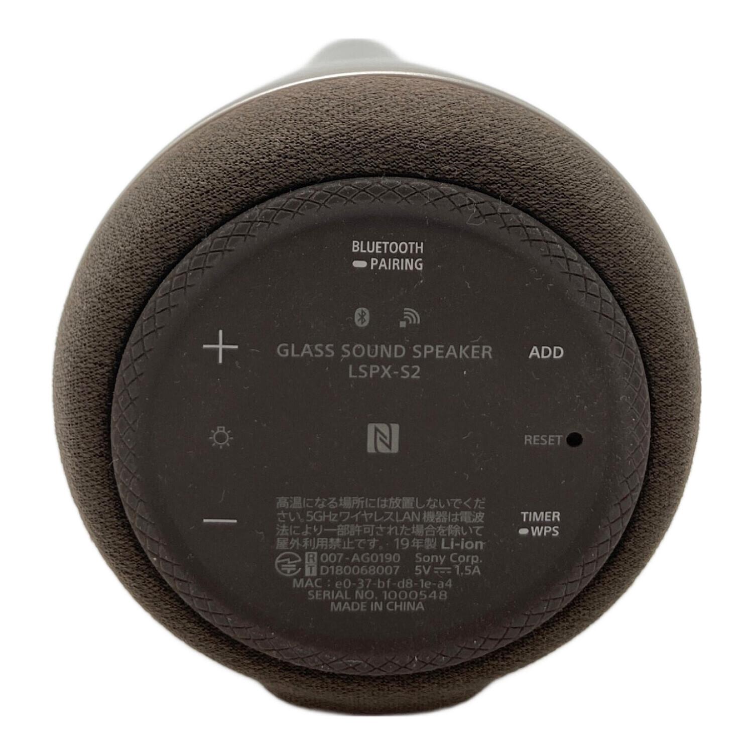 SONY (ソニー) グラスサウンドスピーカー LSPX-S2｜トレファクONLINE