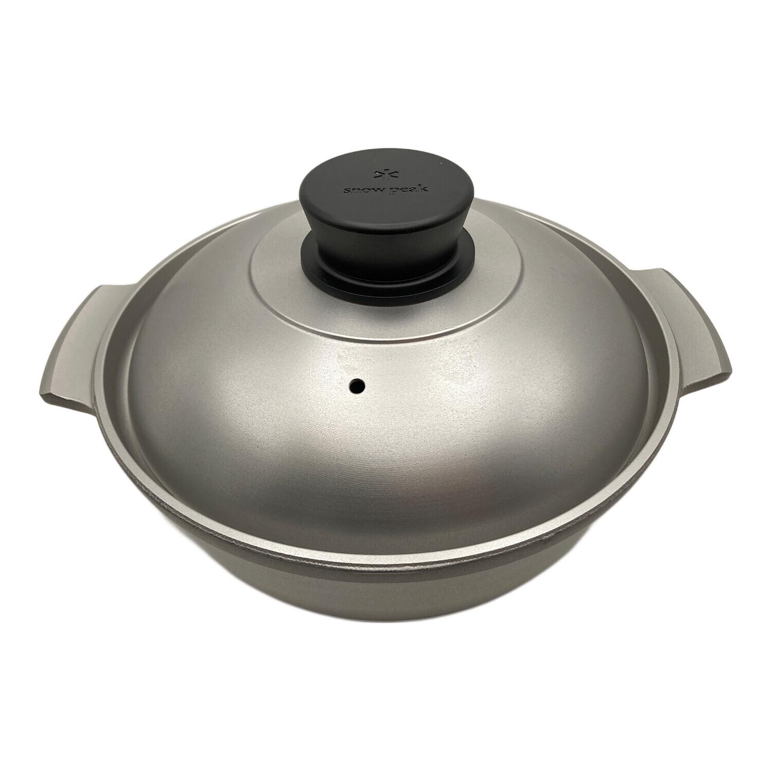 Snow peak (スノーピーク) 野宴鍋24 鍋 CS-240 WILD-1 40周年記念 限定