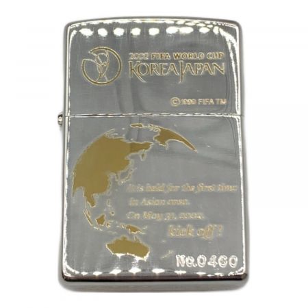 日韓ワールドカップ ZIPPO 両面盛り上げメッキ｜トレファクONLINE