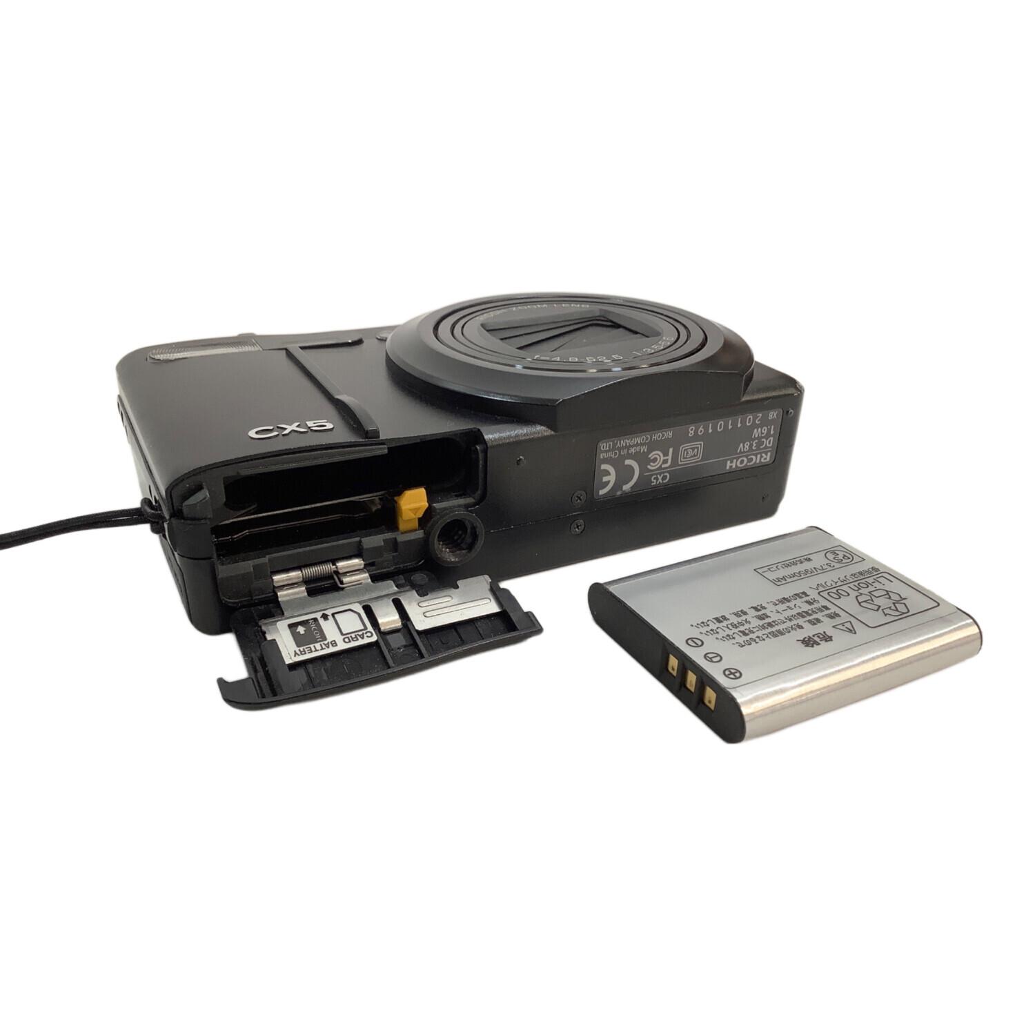 RICOH (リコー) コンパクトデジタルカメラ CX5｜トレファクONLINE